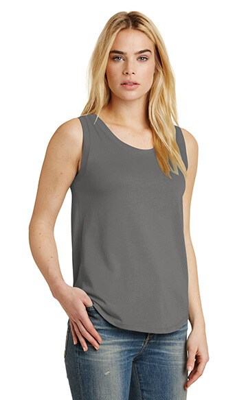 Women stylish sleeveless tees all sized and colors - Add name, phrase or logo