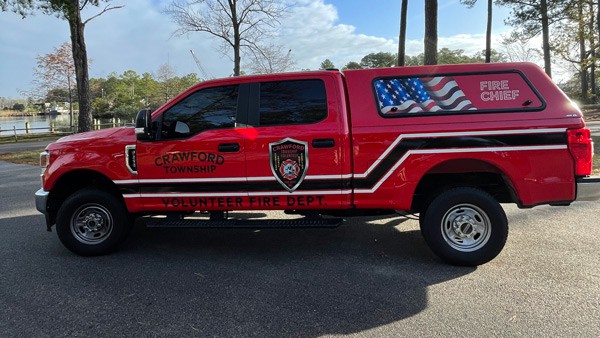 Fire Chief Department vehicle wrap