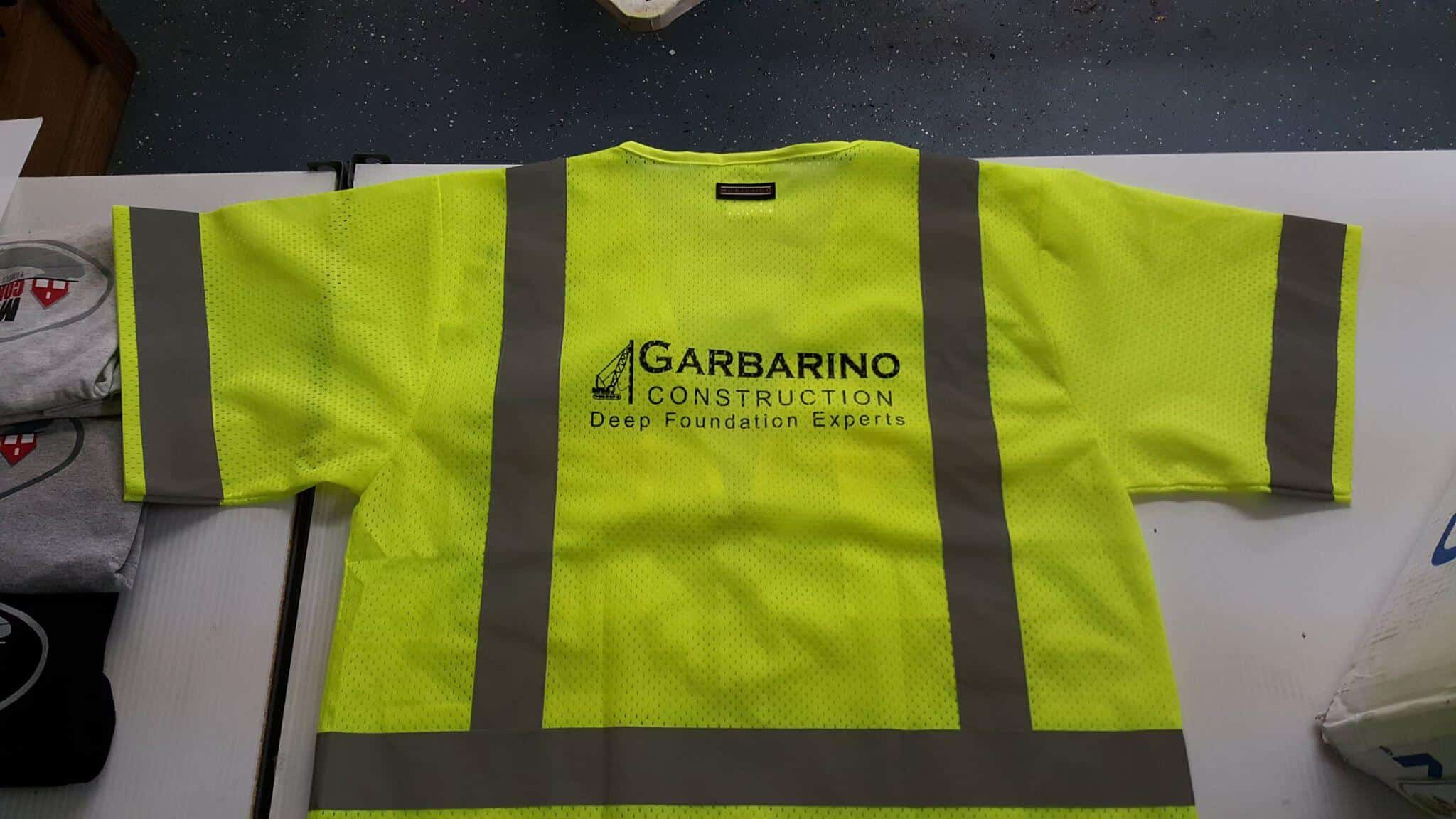 Construction safety shirts