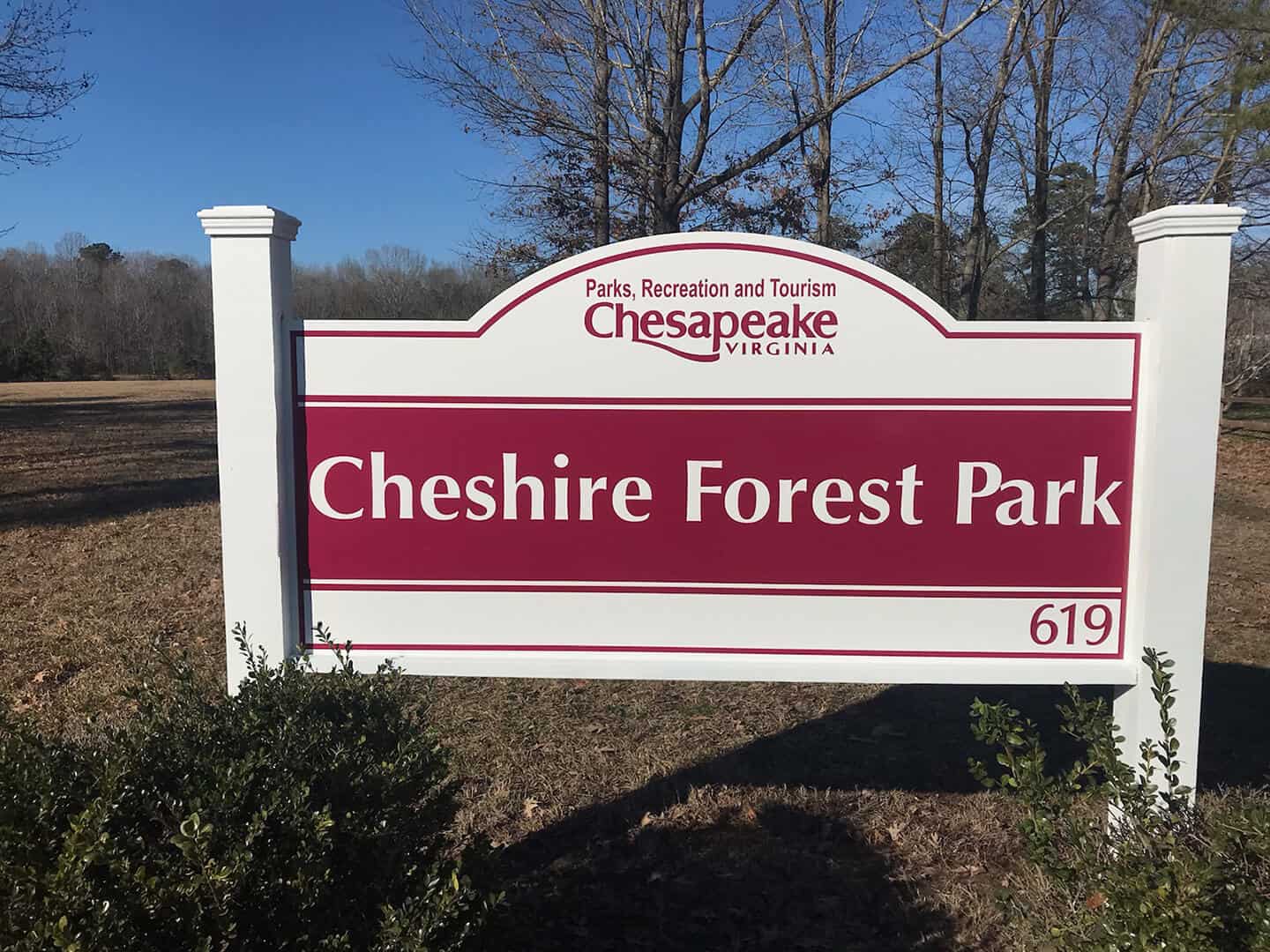 Monument signs - Signage for Cheshire Forest Park
