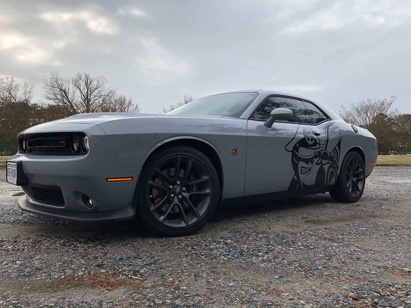 USN Logo and graphics on Camaro