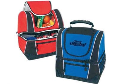 Lunch box style tote bags - Imprint your name, logo or slogan