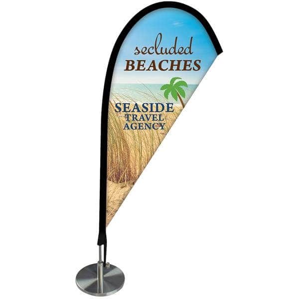 Mini Desktop Teardrop Banner from DeSigns Inc.