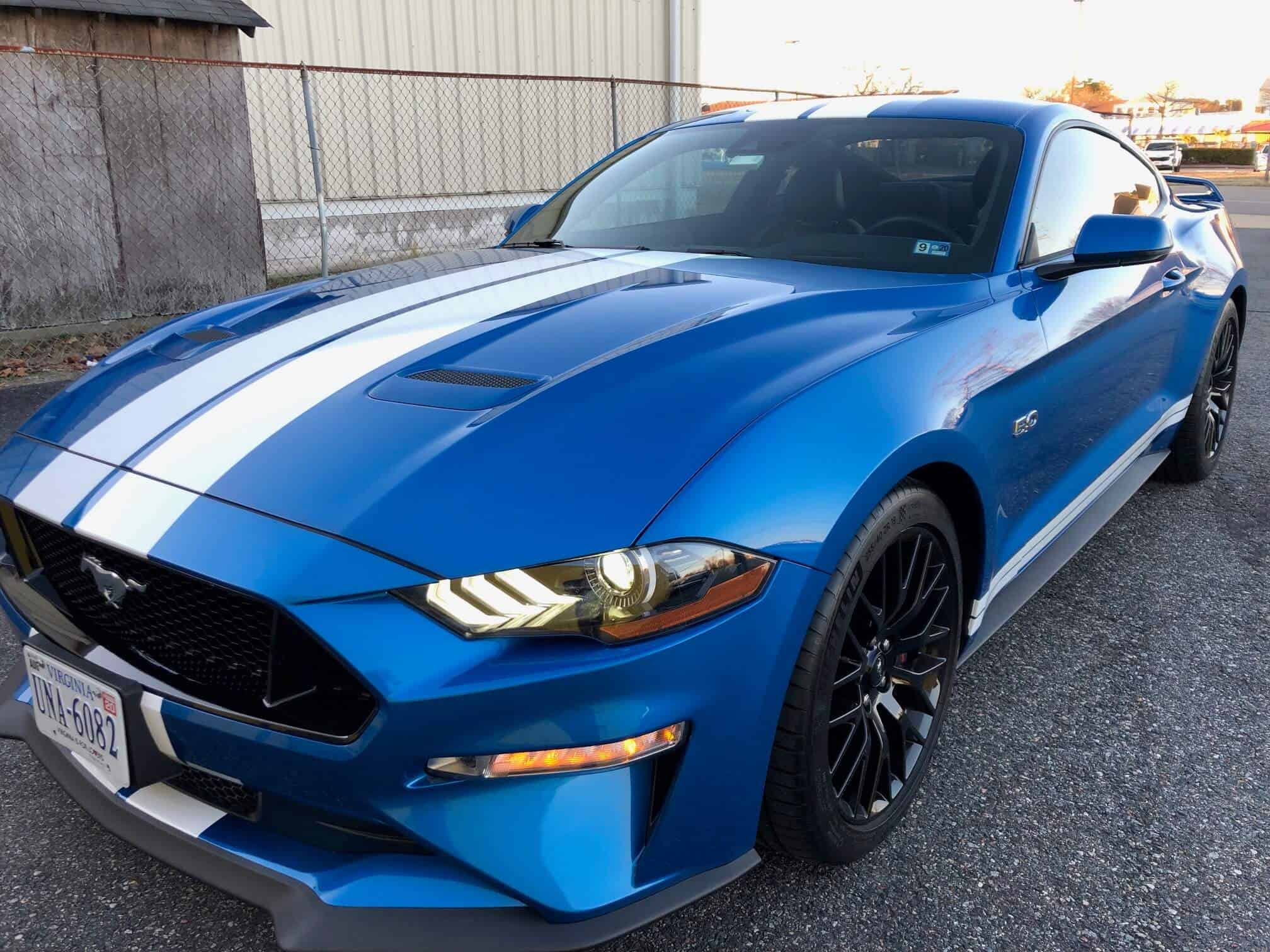 Mustang Rally Stripes