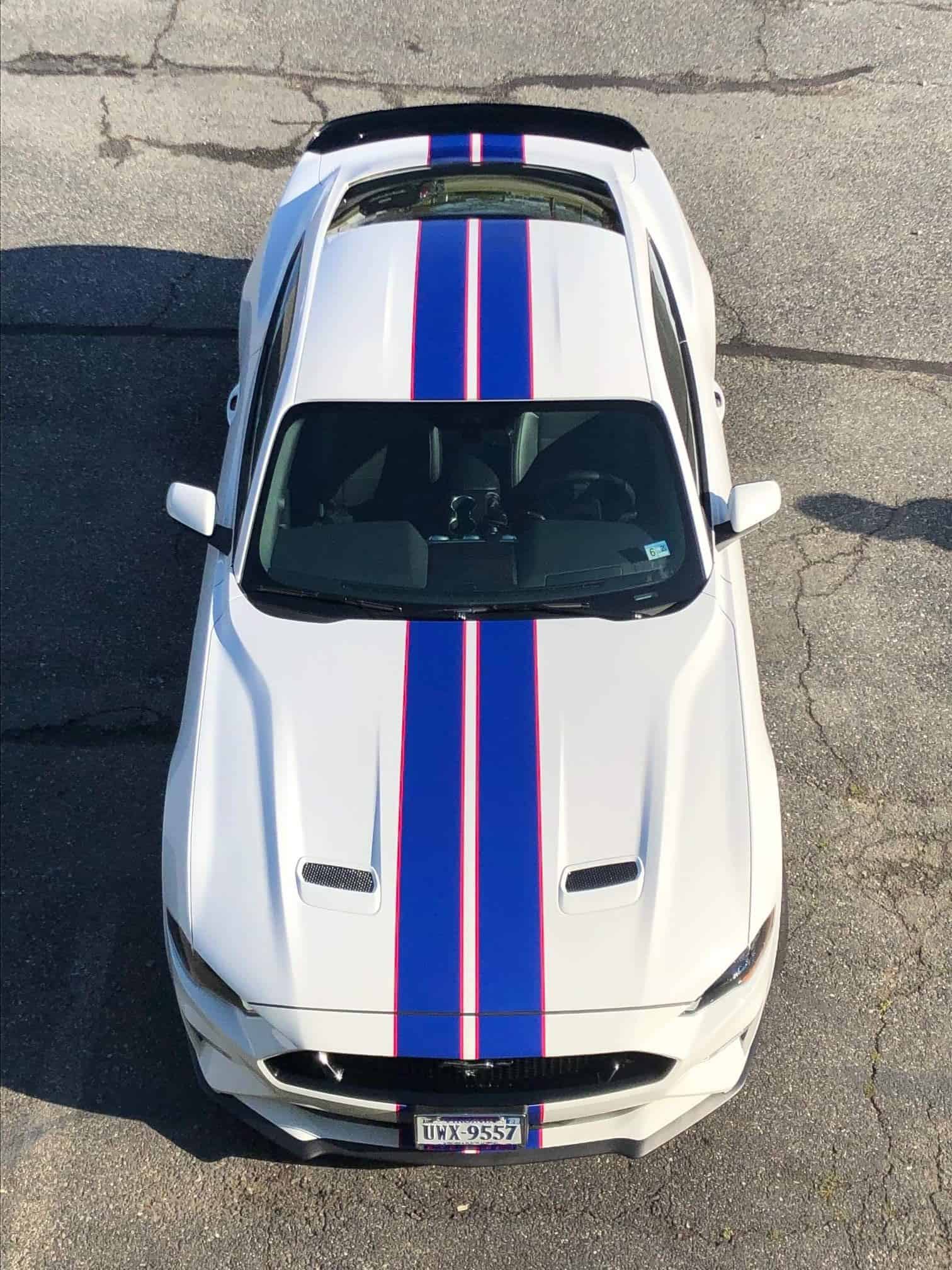 Mustang Rally Stripes package