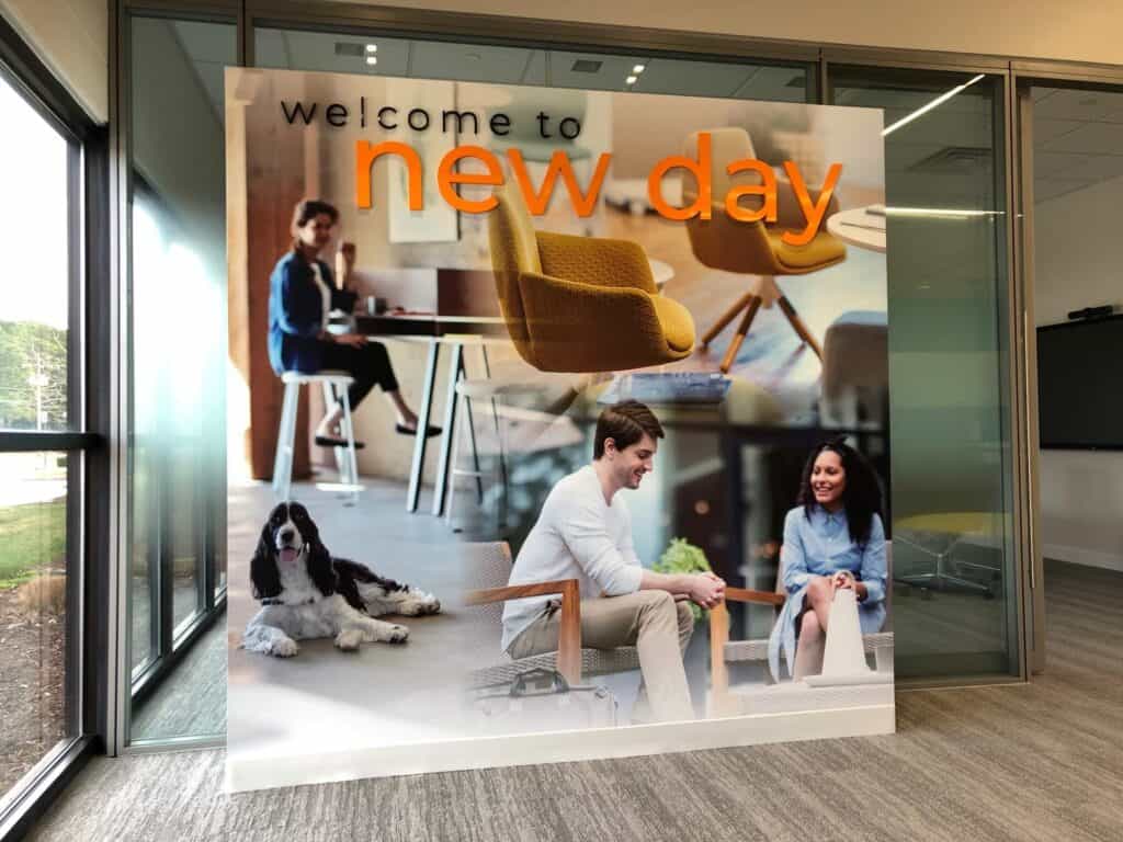 New Day Office Supply wall mural