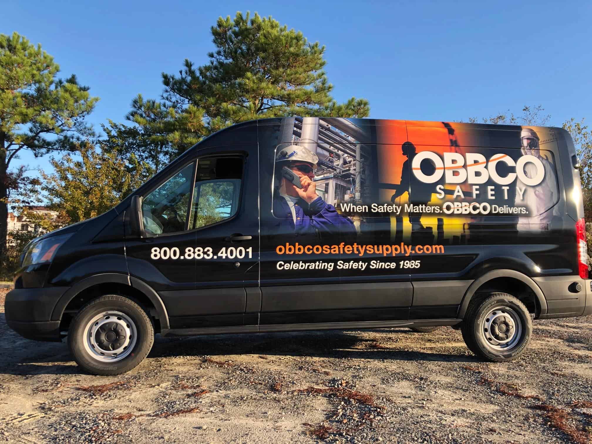 Full color van wraps - OBBCO-Safety van wrap