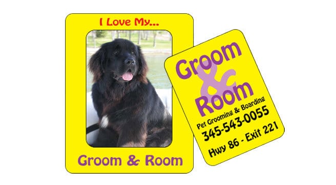 Refrigerator Magnets with photo imprint - Imprint your name, logo or slogan - Promotion products and giveaways