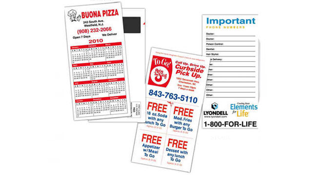 Refrigerator magnet promotions - Imprint your name, logo or slogan - Promotion products and giveaways
