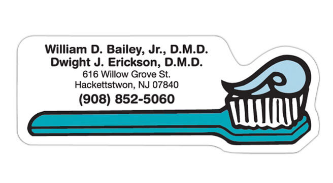 Refrigerator magnets with imprinting - Imprint your name, logo or slogan - Promotion products and giveaways