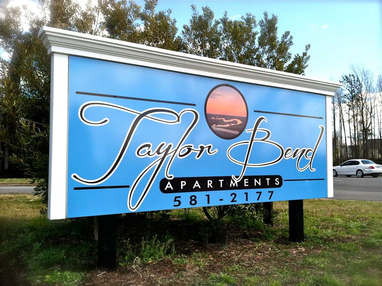 Apartment signs - Sign for Taylor Bend Apartments