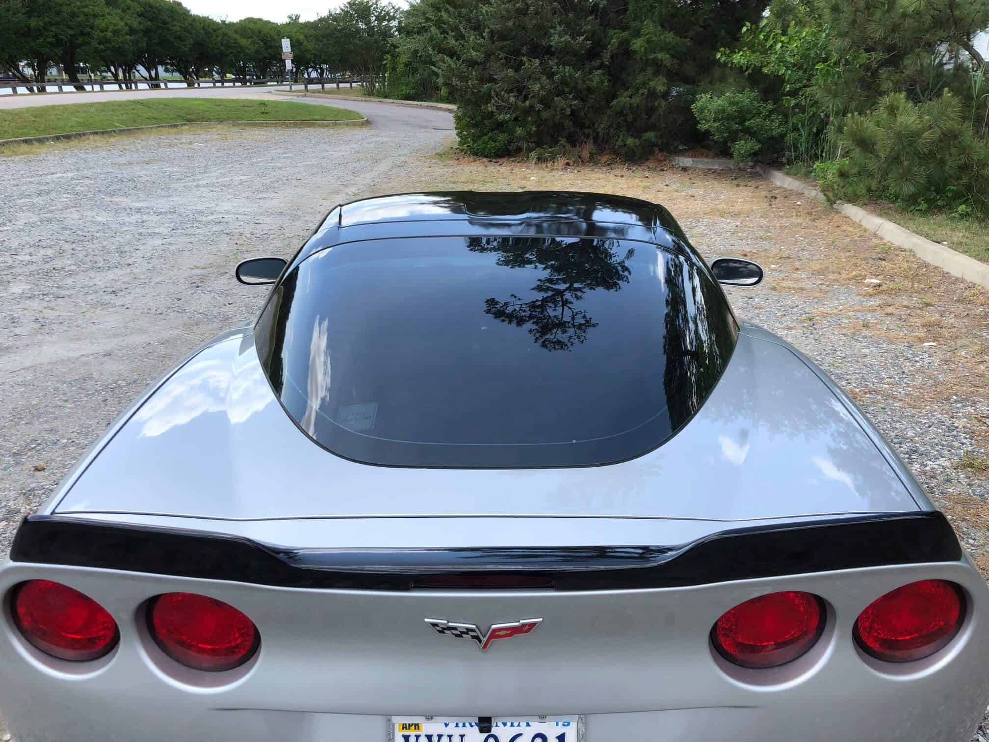 Corvette spoiler wrap