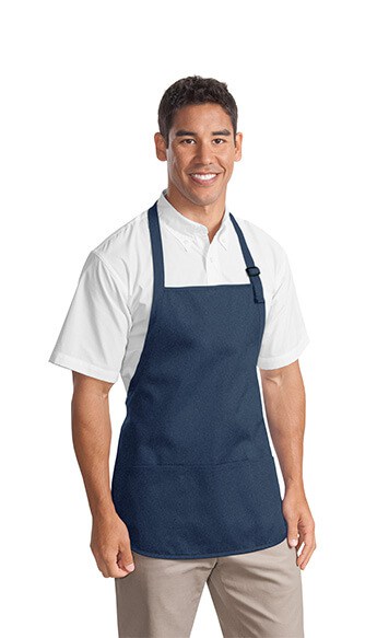 Server style aprons - Imprint your logo, company name or slogan