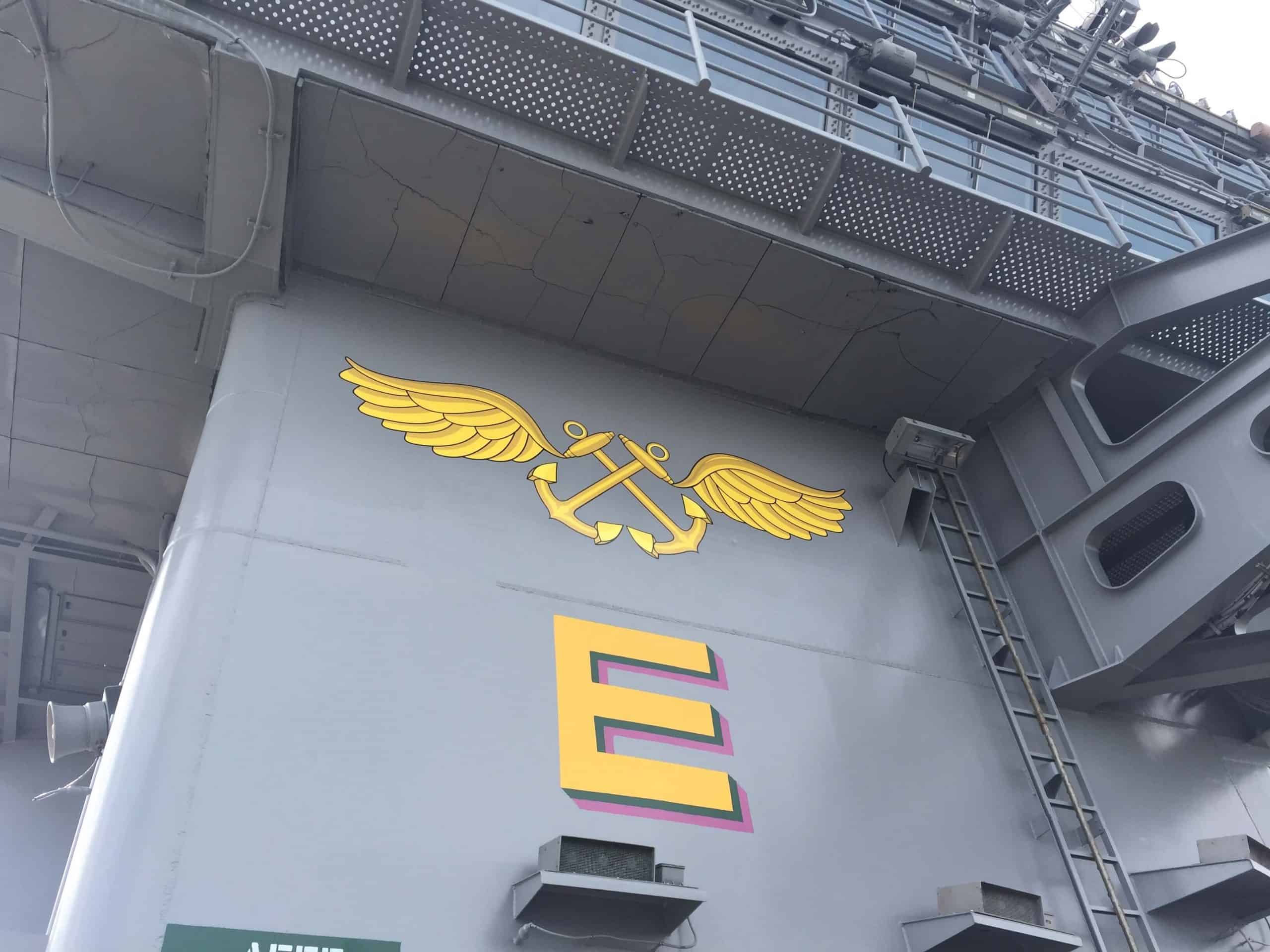 Ship graphics and logo for US Navy