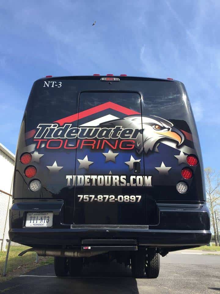 Touring bus wraps