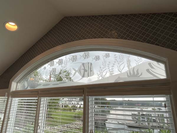 Kitchen window film, Film and graphics for windows, doors and patio glass