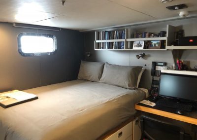 Interior wraps for yacht sleeping quarters